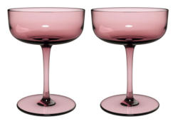 Like by Villeroy & Boch Sekt-/Dessertschale 2-tlg. LIKE GRAPE