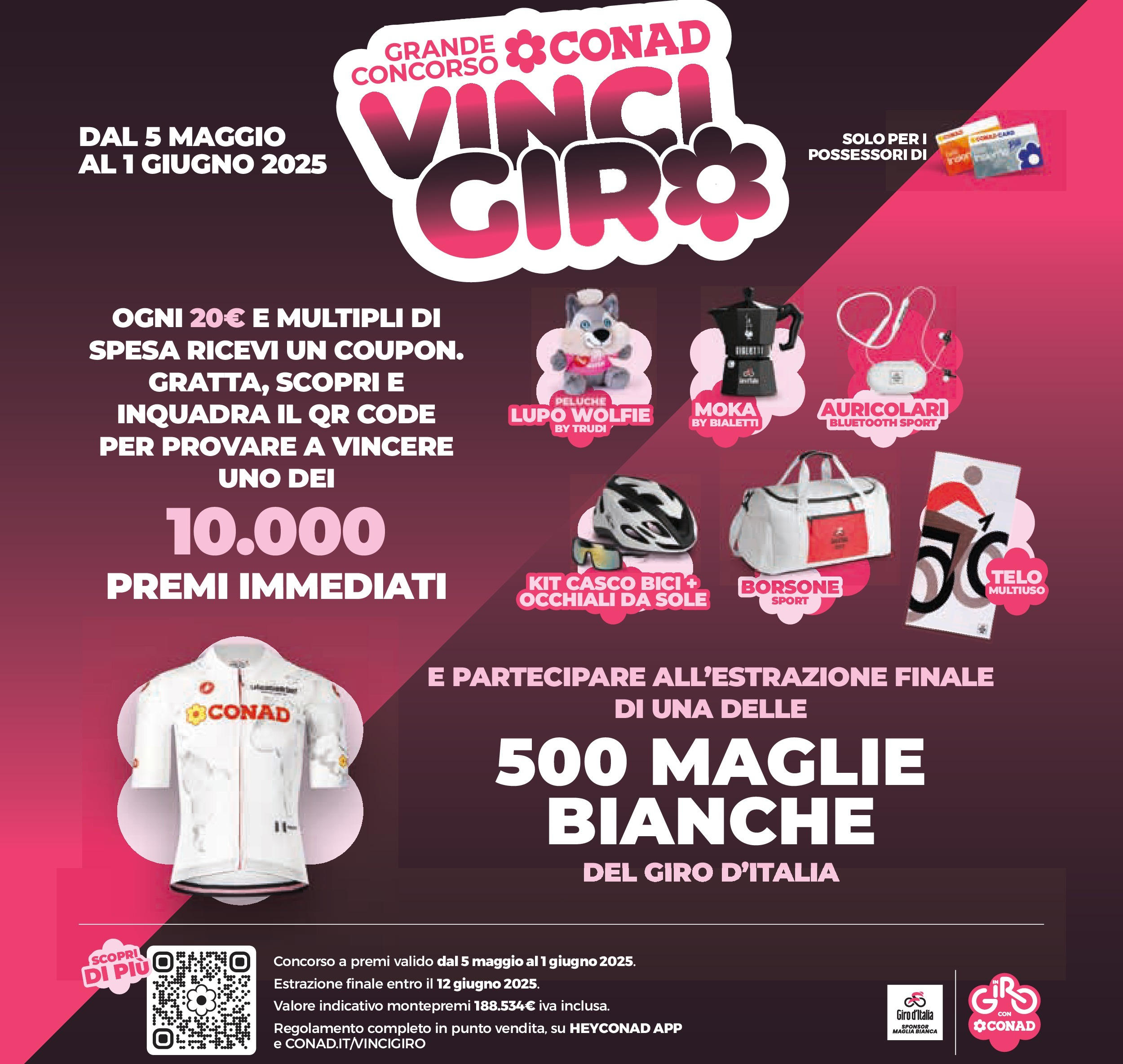 Prossimo volantino Conad dal 06/05/2025 ⏳ Anteprima | Pagina: 2 | Prodotti: Auricolari, Peluche, Occhiali, Borsone Prossimo volantino Conad dal 06/05/2025 > Anteprima | Pagina: 2 | Prodotti: Auricolari, Peluche, Occhiali, Borsone