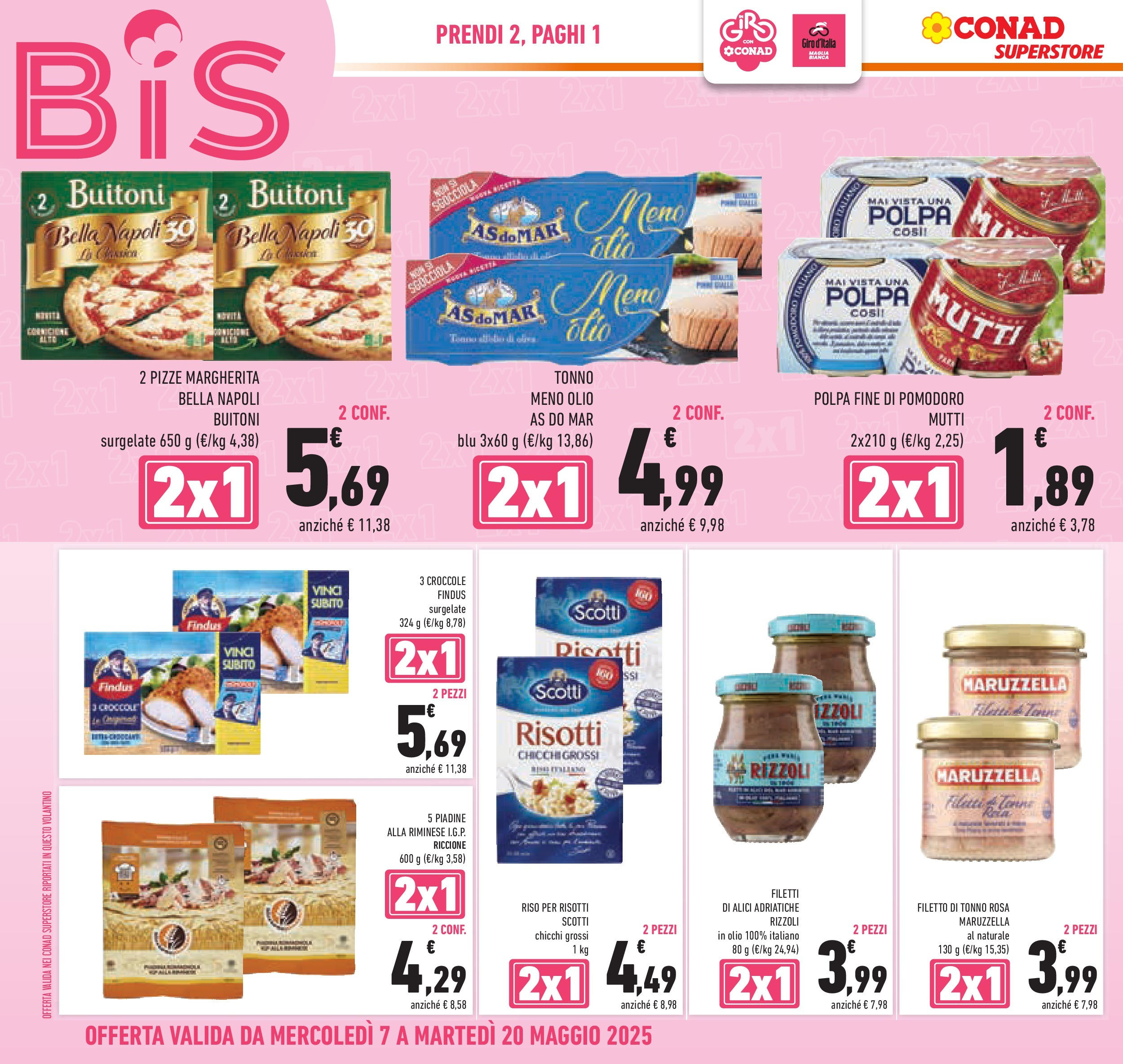 Prossimo volantino Conad dal 06/05/2025 ⏳ Anteprima | Pagina: 4 | Prodotti: Olio, Piadina, Mutti, Alici Prossimo volantino Conad dal 06/05/2025 > Anteprima | Pagina: 4 | Prodotti: Olio, Piadina, Mutti, Alici