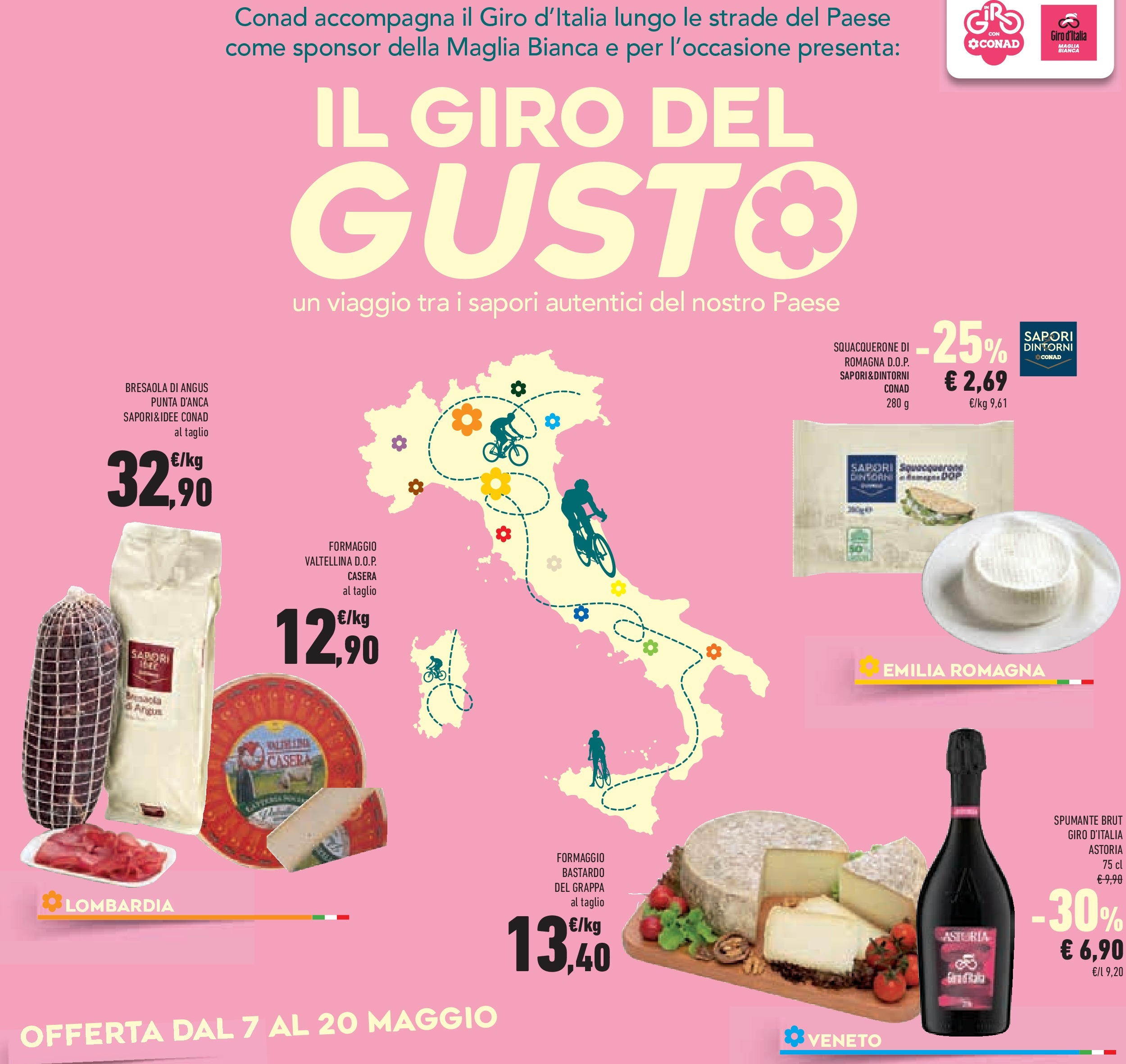 Prossimo volantino Conad dal 06/05/2025 ⏳ Anteprima | Pagina: 9 | Prodotti: Bresaola, Formaggio, Spumante, Grappa Prossimo volantino Conad dal 06/05/2025 > Anteprima | Pagina: 9 | Prodotti: Bresaola, Formaggio, Spumante, Grappa