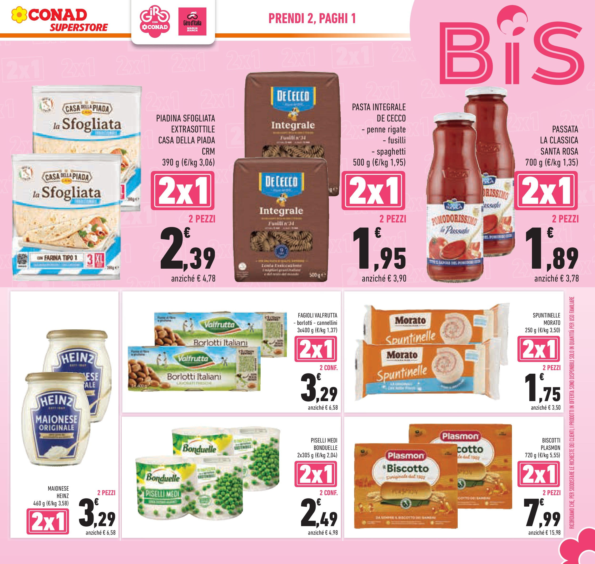 Prossimo volantino Conad dal 06/05/2025 ⏳ Anteprima | Pagina: 5 | Prodotti: Cannellini, Fagioli, Farina, Fusilli Prossimo volantino Conad dal 06/05/2025 > Anteprima | Pagina: 5 | Prodotti: Cannellini, Fagioli, Farina, Fusilli