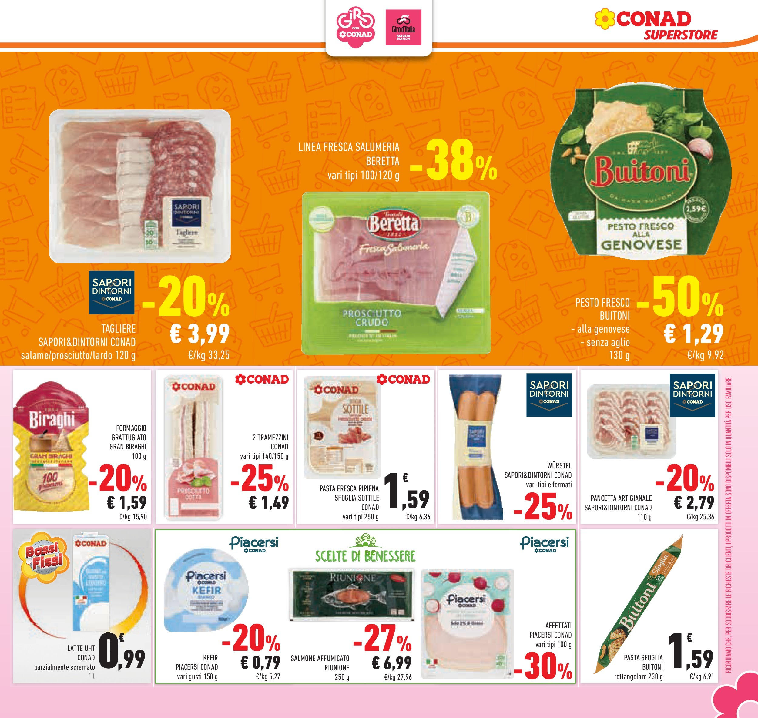 Prossimo volantino Conad dal 06/05/2025 ⏳ Anteprima | Pagina: 13 | Prodotti: Salmone affumicato, Salmone, Latte, Wurstel Prossimo volantino Conad dal 06/05/2025 > Anteprima | Pagina: 13 | Prodotti: Salmone affumicato, Salmone, Latte, Wurstel