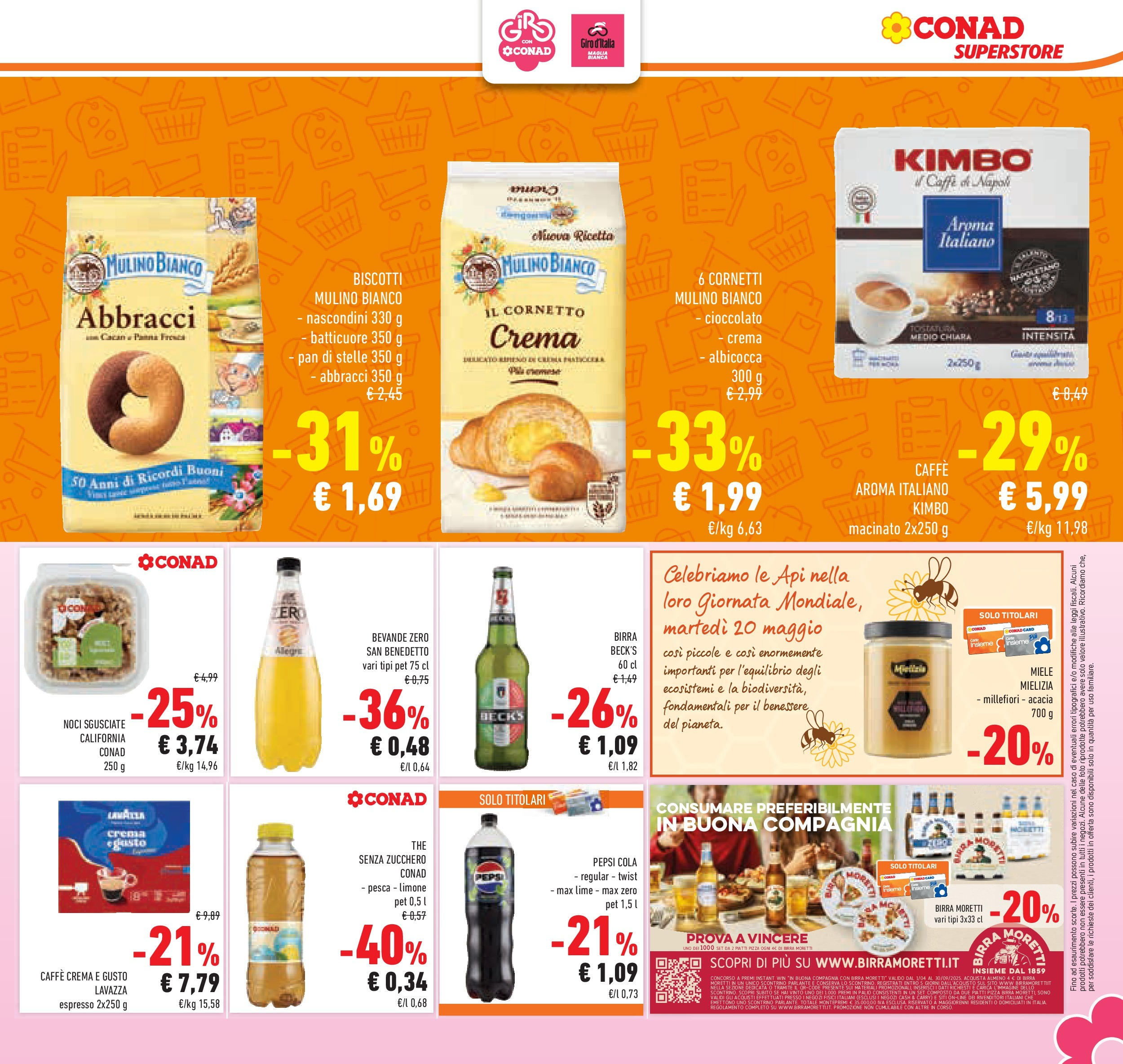 Prossimo volantino Conad dal 06/05/2025 ⏳ Anteprima | Pagina: 17 | Prodotti: Cioccolato, Birra, Pesca, Noci Prossimo volantino Conad dal 06/05/2025 > Anteprima | Pagina: 17 | Prodotti: Cioccolato, Birra, Pesca, Noci