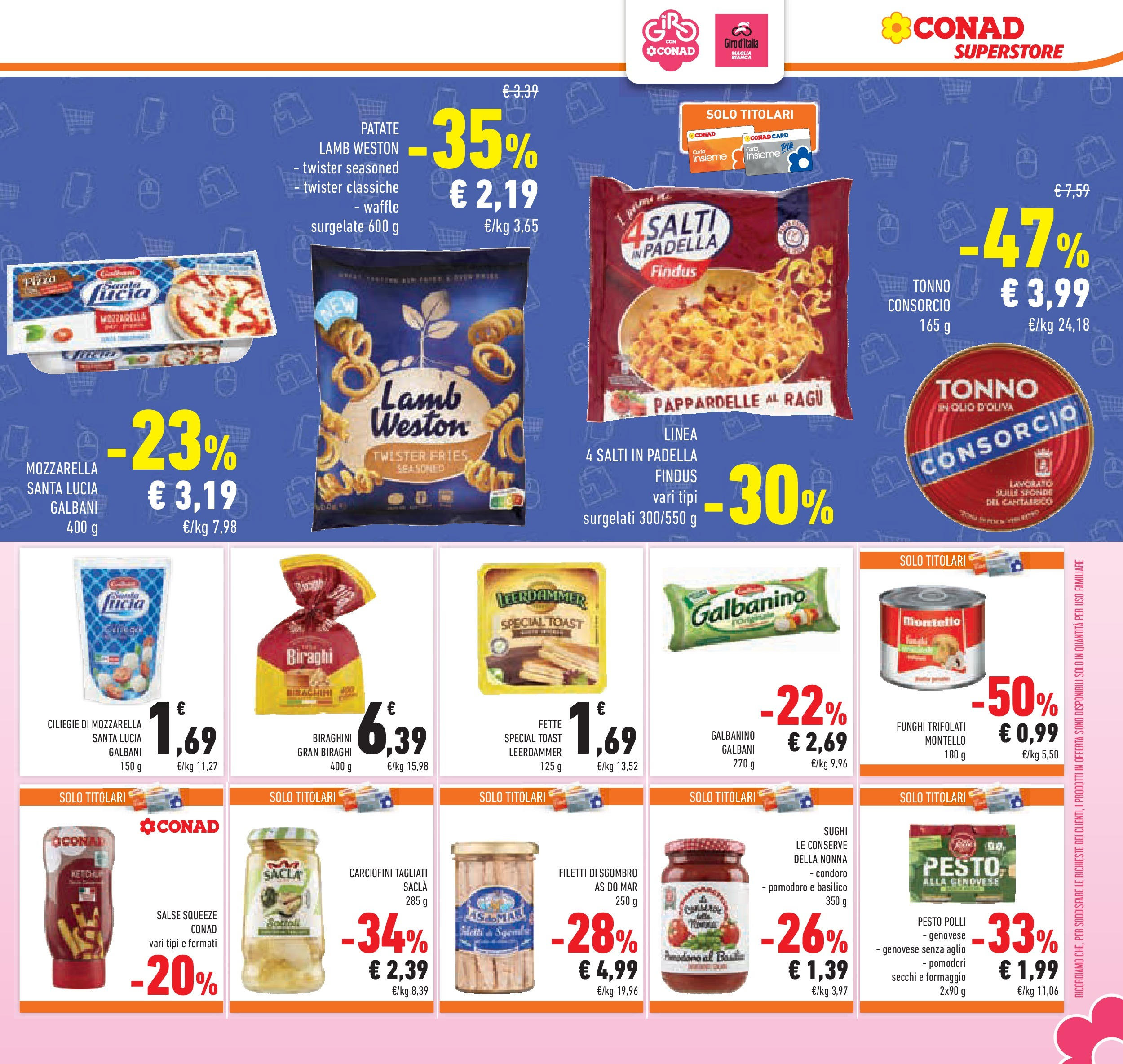 Prossimo volantino Conad dal 06/05/2025 ⏳ Anteprima | Pagina: 23 | Prodotti: Patate, Aglio, Basilico, Padella Prossimo volantino Conad dal 06/05/2025 > Anteprima | Pagina: 23 | Prodotti: Patate, Aglio, Basilico, Padella