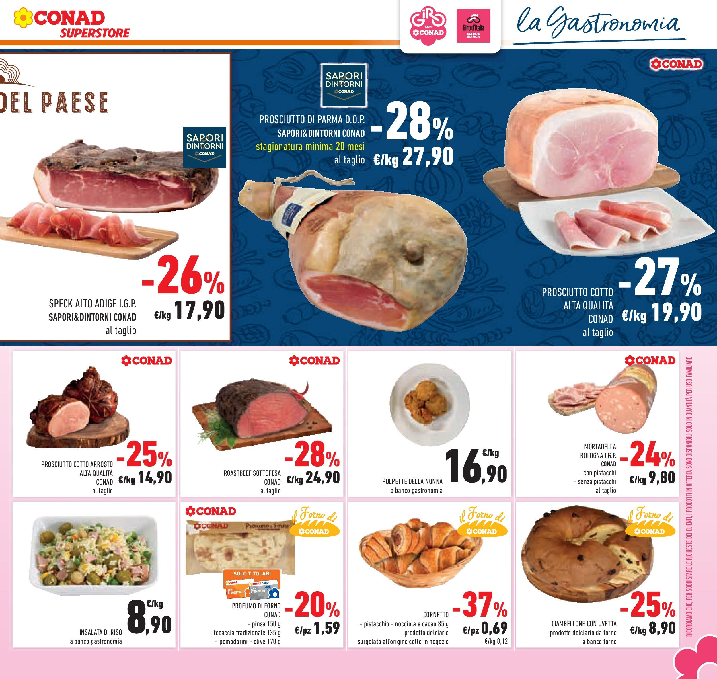 Prossimo volantino Conad dal 06/05/2025 ⏳ Anteprima | Pagina: 33 | Prodotti: Cornetto, Prosciutto, Polpette, Profumo Prossimo volantino Conad dal 06/05/2025 > Anteprima | Pagina: 33 | Prodotti: Cornetto, Prosciutto, Polpette, Profumo