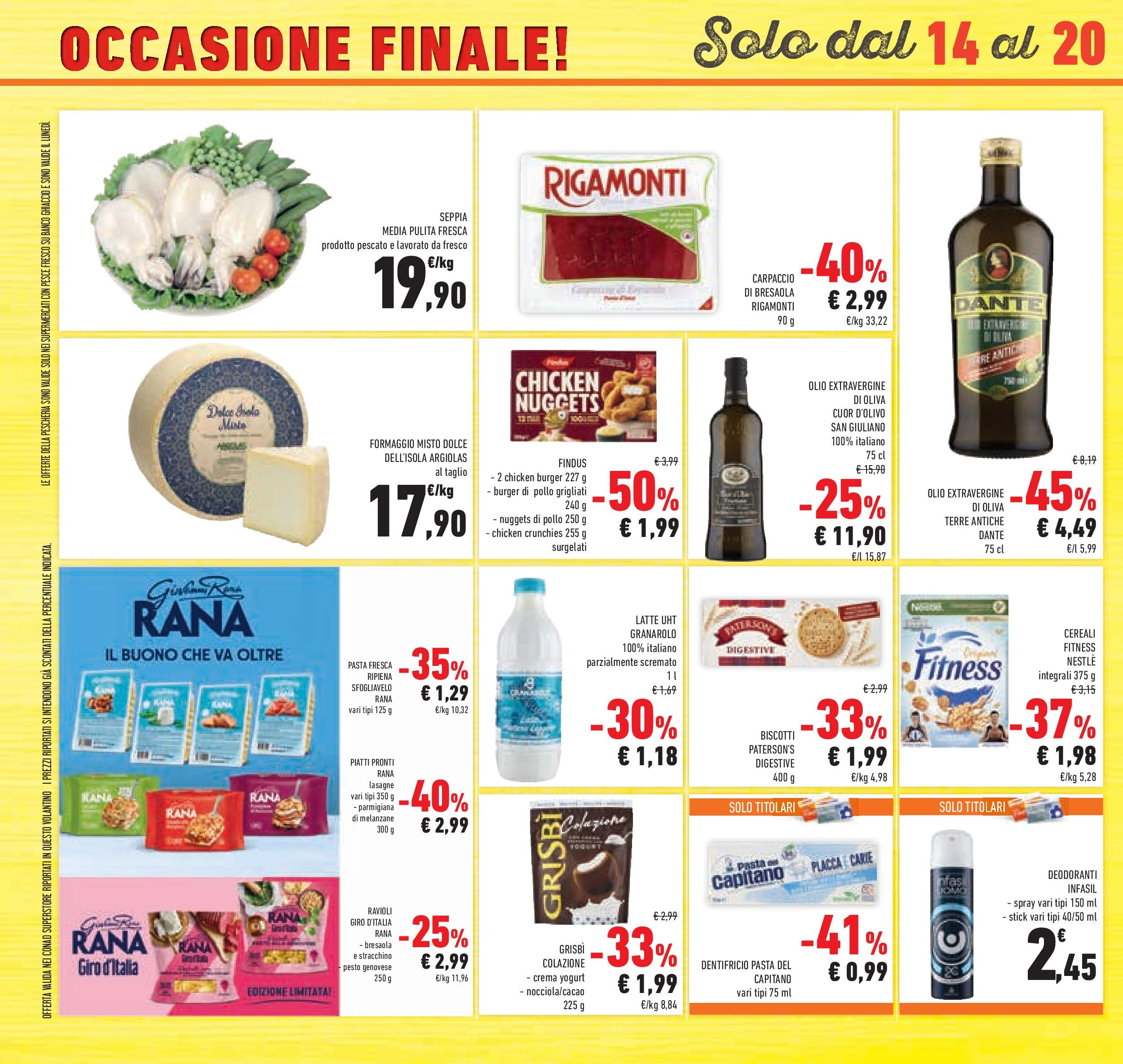 Prossimo volantino Conad dal 06/05/2025 ⏳ Anteprima | Pagina: 38 | Prodotti: Crema, Cereali, Nuggets, Ravioli Prossimo volantino Conad dal 06/05/2025 > Anteprima | Pagina: 38 | Prodotti: Crema, Cereali, Nuggets, Ravioli