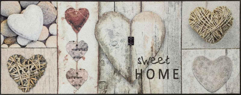 Kleen-Tex Fußmatte Vintage Hearts