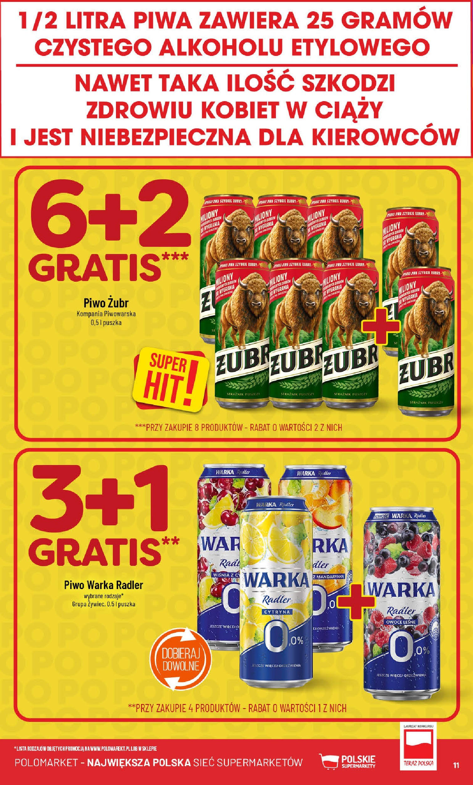 POLOmarket gazetka od jutra (07.05.2025) | Nowa PDF | Strona: 11 | Produkty: Warka, Piwo Warka, Piwo, Owoce POLOmarket gazetka od jutra (07.05.2025) - Nowa PDF | Strona: 11 | Produkty: Warka, Piwo Warka, Piwo, Owoce