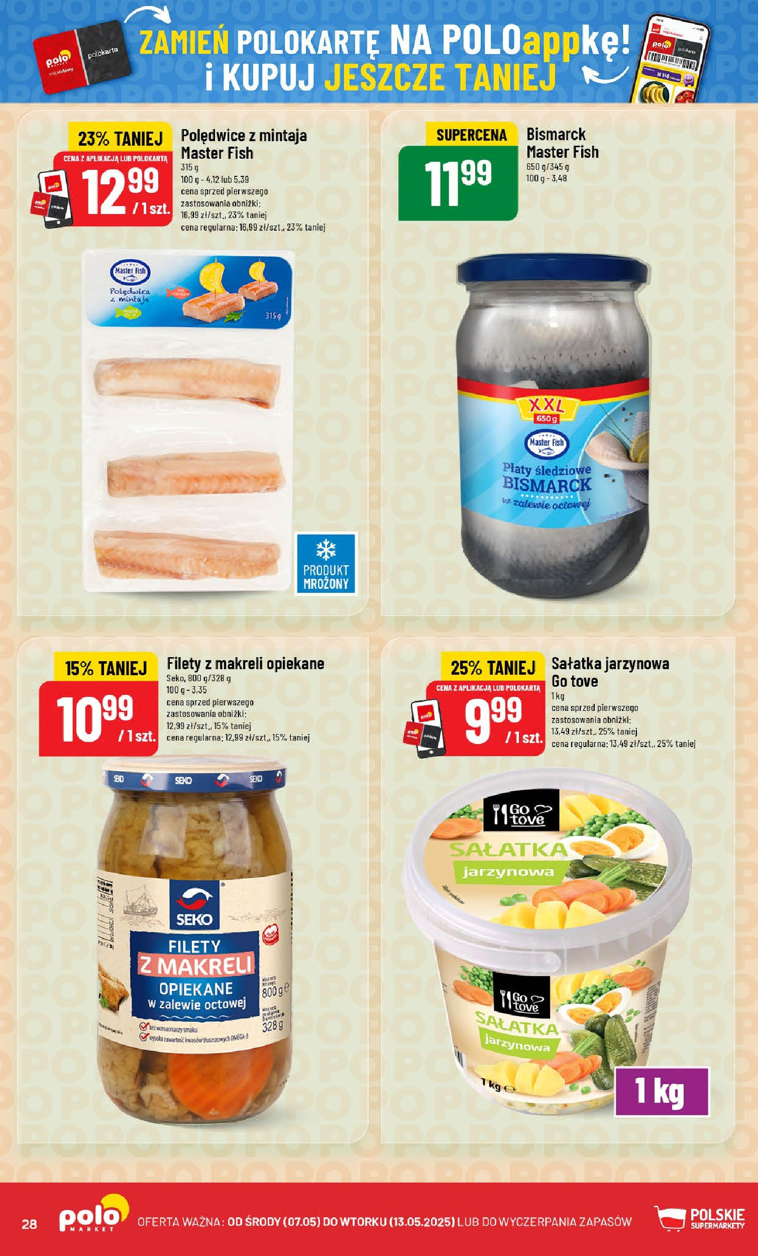 POLOmarket gazetka od jutra (07.05.2025) | Nowa PDF | Strona: 28 | Produkty: Sa艂atka POLOmarket gazetka od jutra (07.05.2025) - Nowa PDF | Strona: 28 | Produkty: Sa艂atka