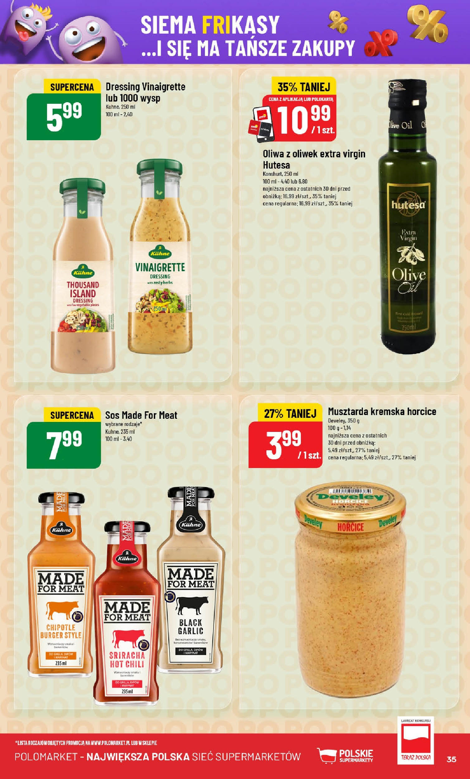 POLOmarket gazetka od jutra (07.05.2025) | Nowa PDF | Strona: 35 | Produkty: Chili, Oliwa z oliwek, Oliwa z oliwek extra virgin, Sriracha POLOmarket gazetka od jutra (07.05.2025) - Nowa PDF | Strona: 35 | Produkty: Chili, Oliwa z oliwek, Oliwa z oliwek extra virgin, Sriracha