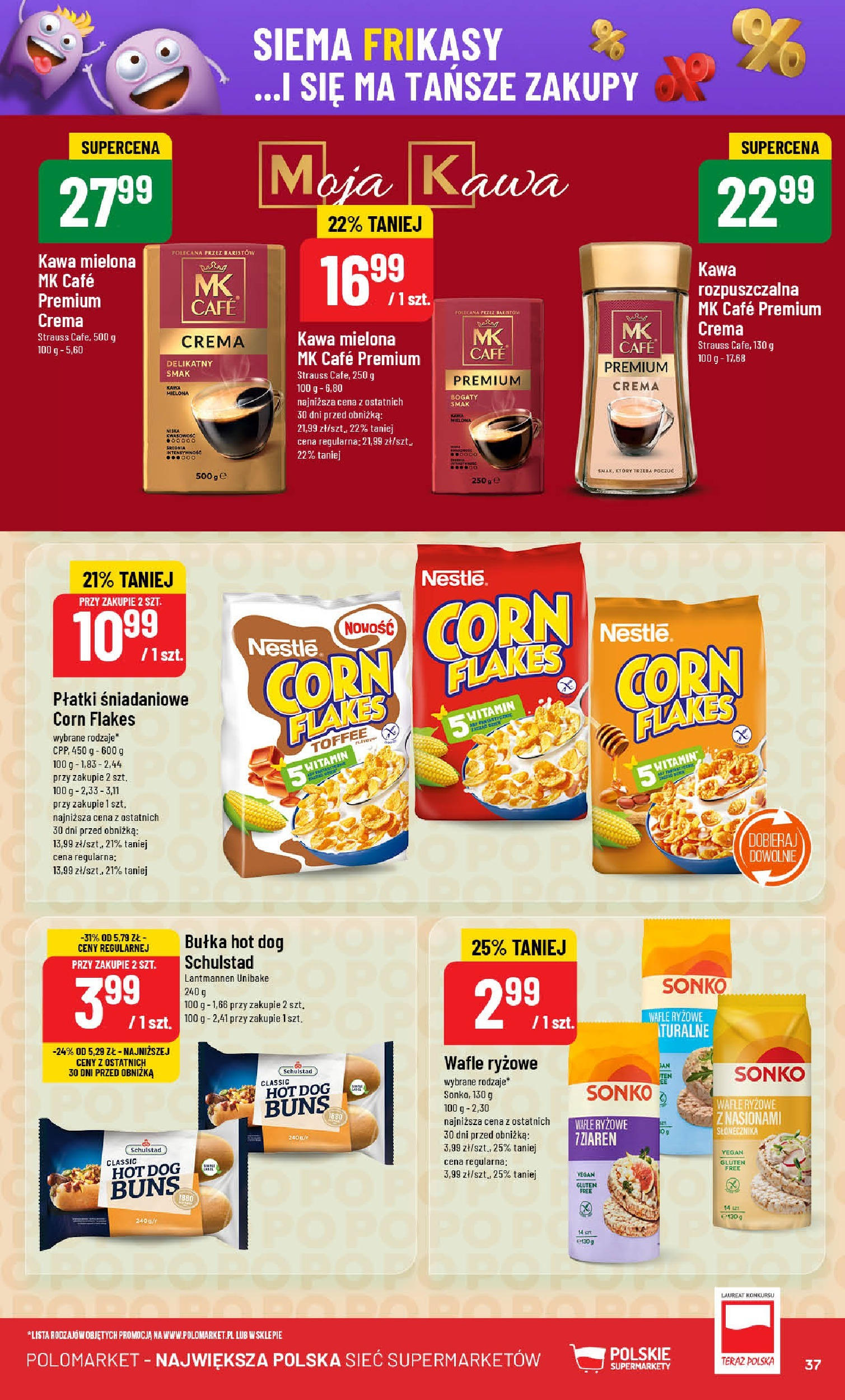POLOmarket gazetka od jutra (07.05.2025) | Nowa PDF | Strona: 37 | Produkty: Wafle ry偶owe, P艂atki 艣niadaniowe, Ser, P艂atki POLOmarket gazetka od jutra (07.05.2025) - Nowa PDF | Strona: 37 | Produkty: Wafle ry偶owe, P艂atki 艣niadaniowe, Ser, P艂atki