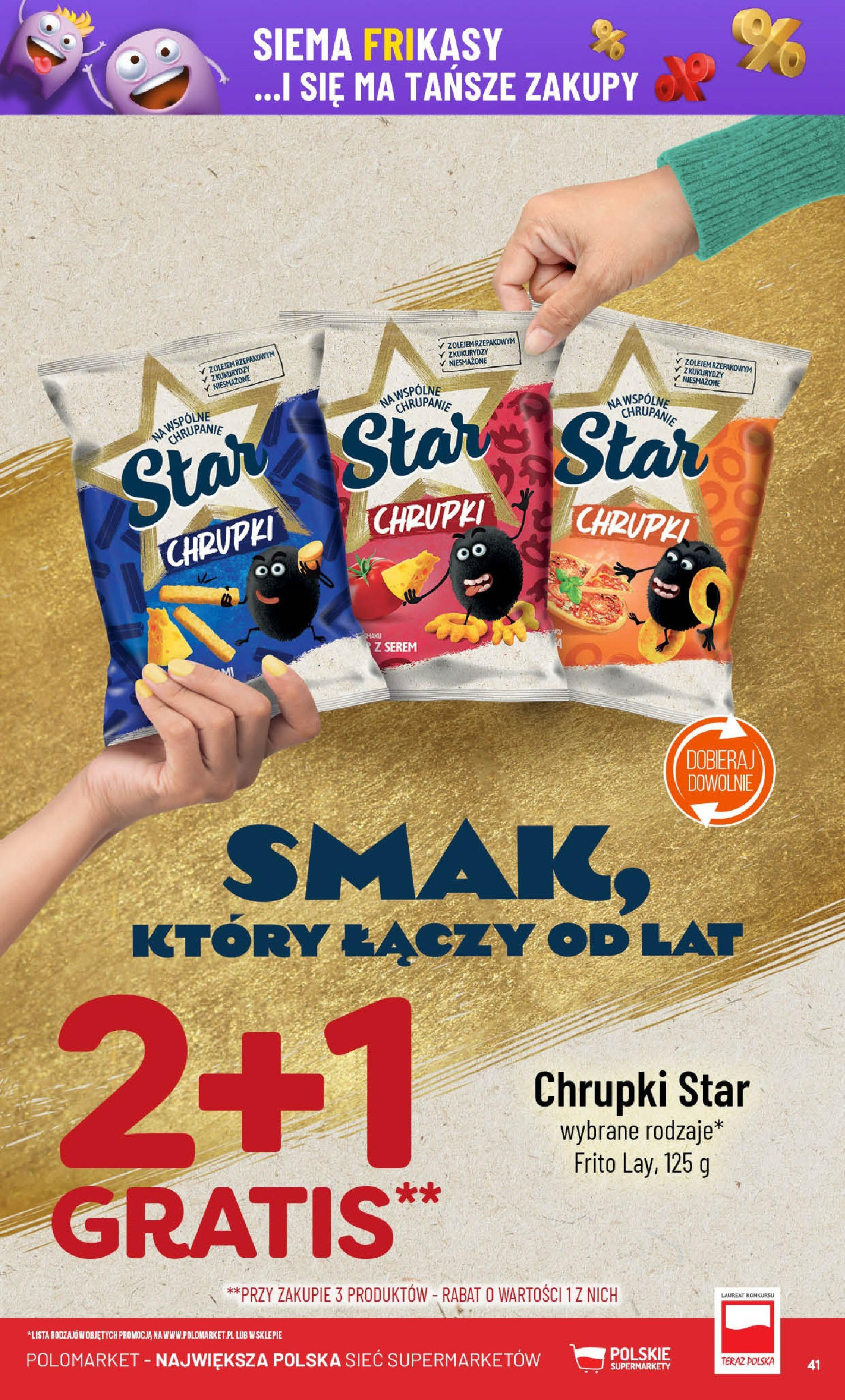 POLOmarket gazetka od jutra (07.05.2025) | Nowa PDF | Strona: 41 | Produkty: Chrupki POLOmarket gazetka od jutra (07.05.2025) - Nowa PDF | Strona: 41 | Produkty: Chrupki