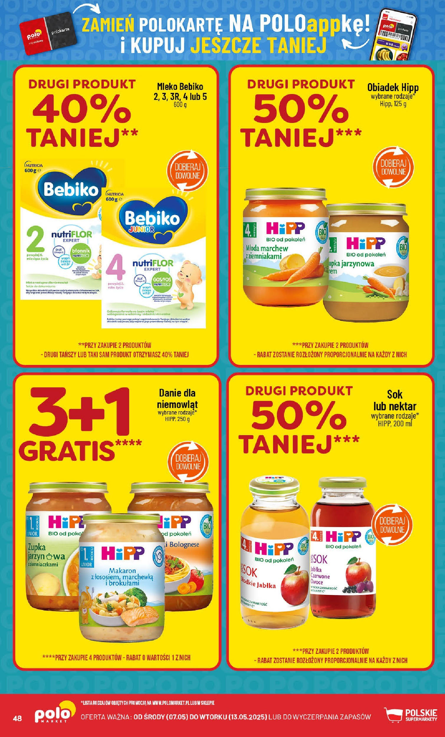 POLOmarket gazetka od jutra (07.05.2025) | Nowa PDF | Strona: 48 | Produkty: Sok, Jab艂ka, Marchewka, Owoce POLOmarket gazetka od jutra (07.05.2025) - Nowa PDF | Strona: 48 | Produkty: Sok, Jab艂ka, Marchewka, Owoce