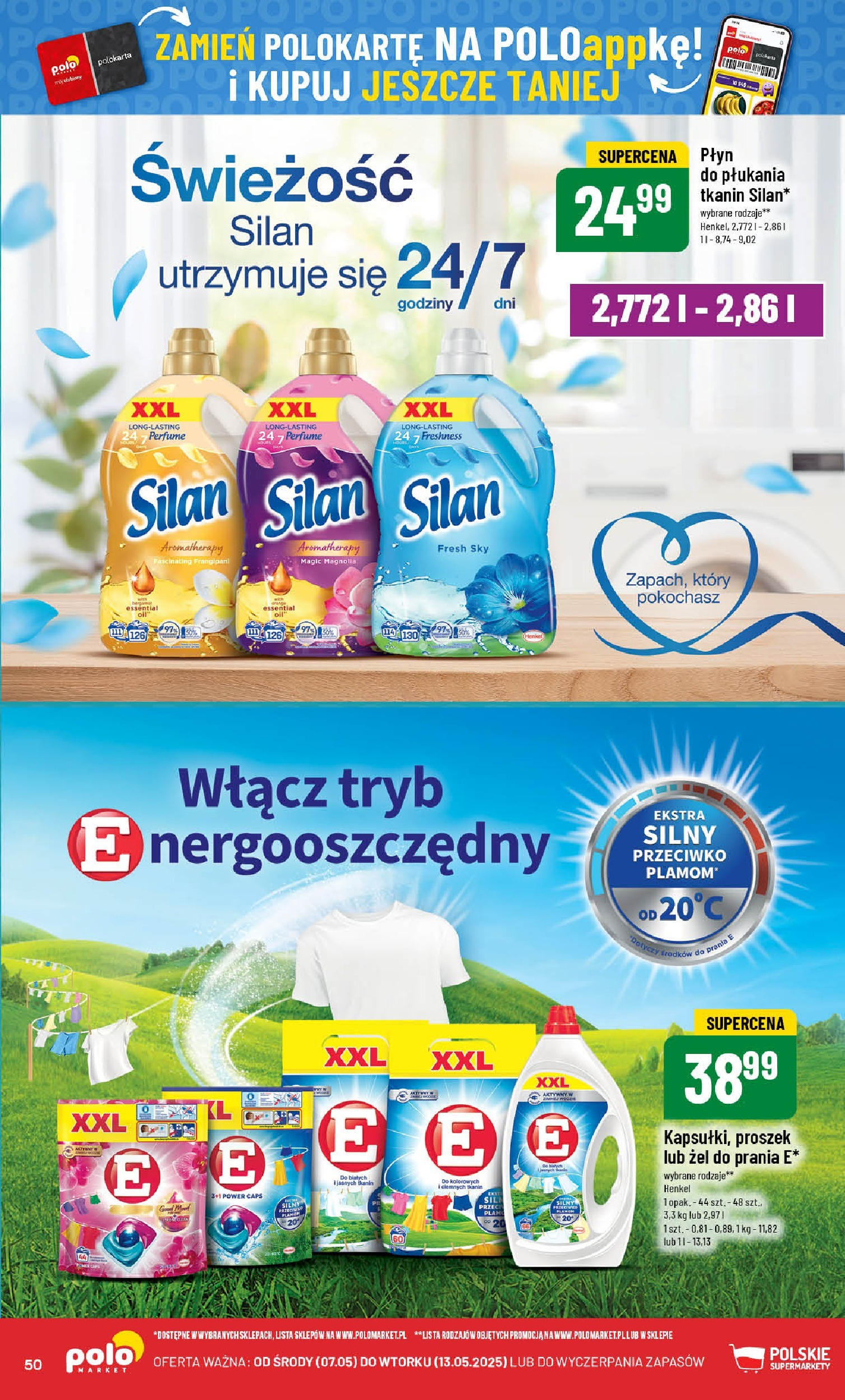 POLOmarket gazetka od jutra (07.05.2025) | Nowa PDF | Strona: 50 | Produkty: P艂yn do p艂ukania tkanin POLOmarket gazetka od jutra (07.05.2025) - Nowa PDF | Strona: 50 | Produkty: P艂yn do p艂ukania tkanin