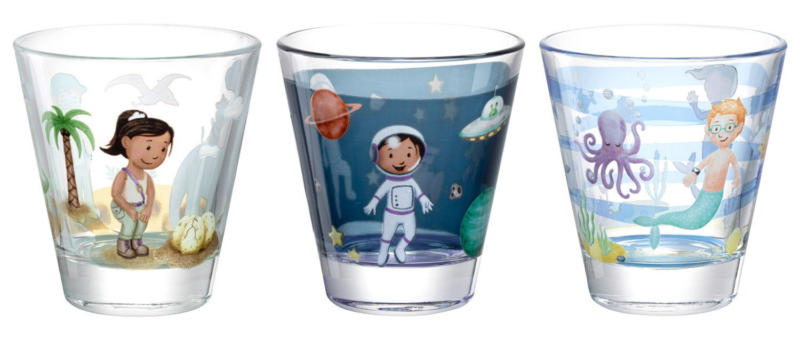 Leonardo Kinderglasset 6-tlg. 215ml BAMBINI AVVENTURA