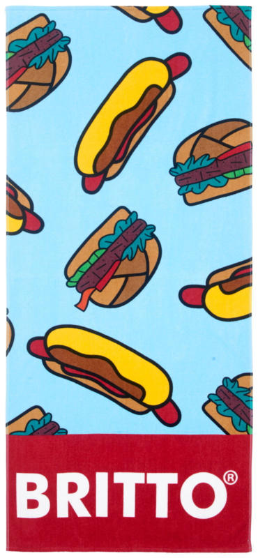 Britto Handtuch "HOTDOG"