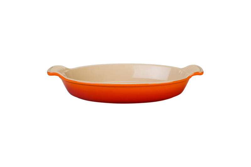 LE CREUSET Auflaufform 28 cm oval Ofenrot