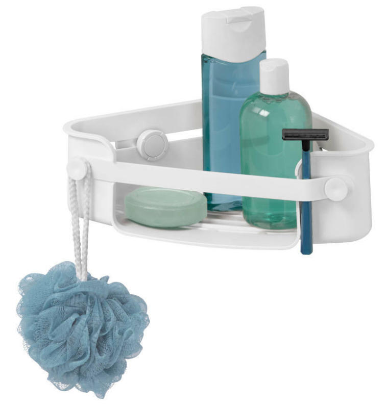 Zurbrüggen Flex Eckregal Gel Lock weiß