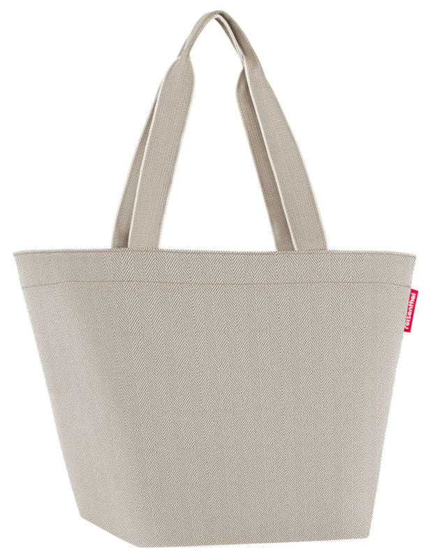 Reisenthel Shopper M HERRINGBONE SAND