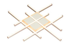 BOXXX LED-Deckenleuchte KAIRO