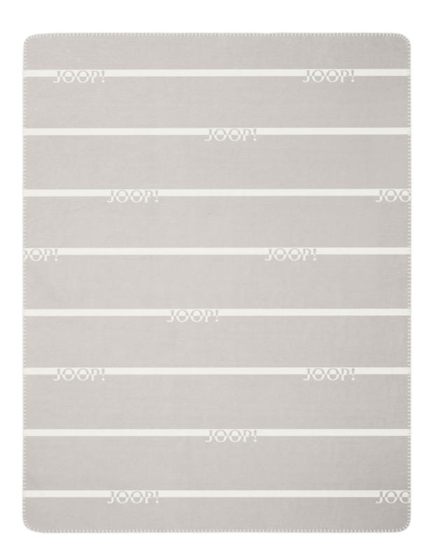 JOOP! Decke J! LOGO STRIPES