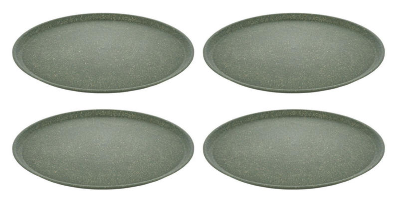 Koziol Speiseteller 4er- Set CONNECT PLATE