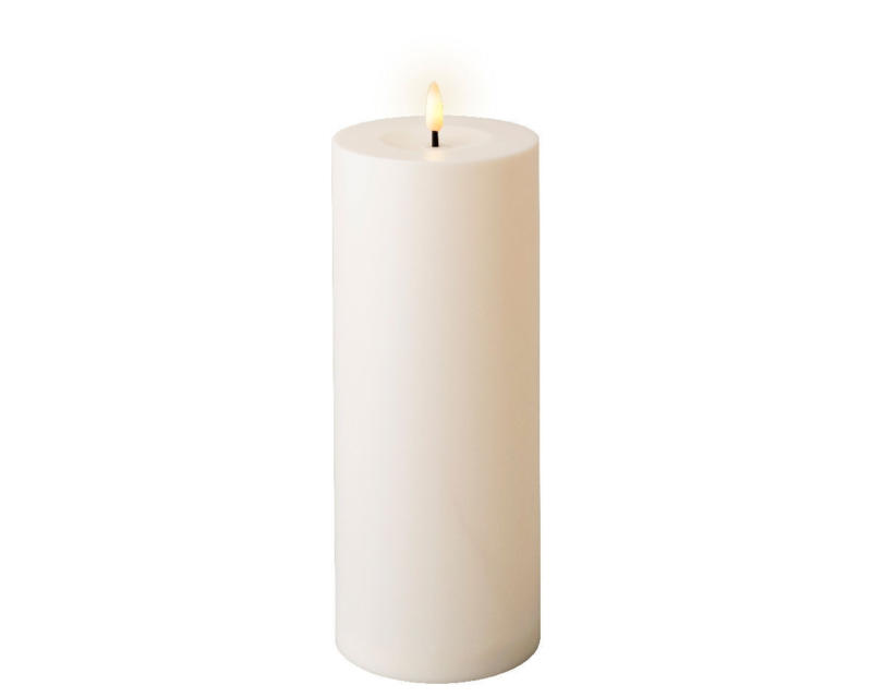 Lumineo LED-Kerze Wachs
