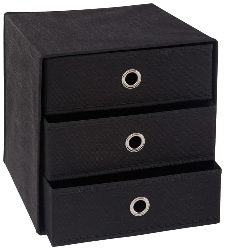 Carryhome Stoffbox mit Schubfächer CUBUS