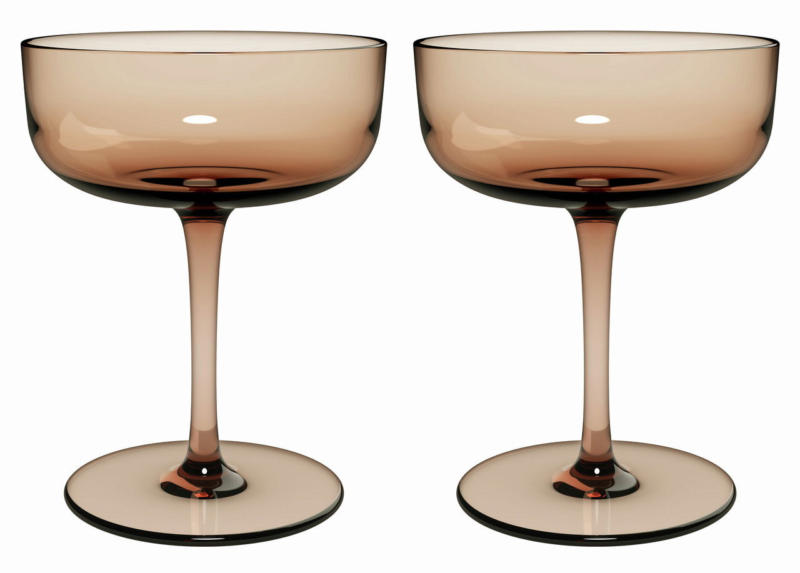 Like by Villeroy & Boch Sekt-/Dessertschale Set 2-tlg. LIKE CLAY