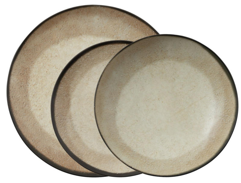 Arthur Krupp Tellerset 12-tlg. Shade Matt Earth