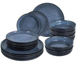 Moritz & Tellerset Vida Blau 18-tlg.