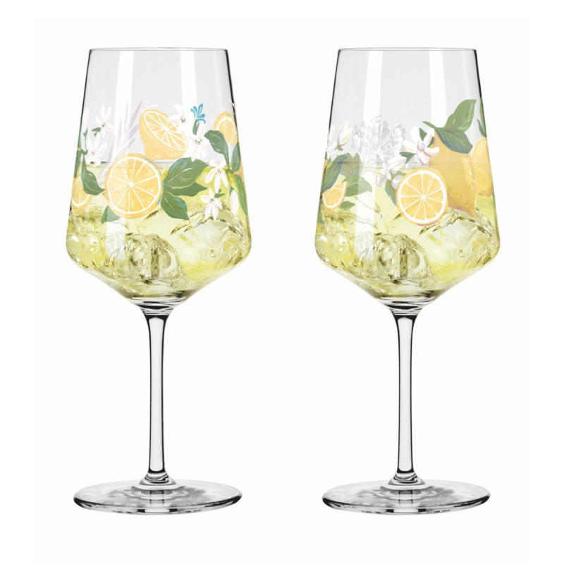 Ritzenhoff Limoncelloglas 2er-Set SOMMERTAU LIMONCELLO