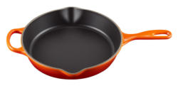 LE CREUSET Brat-/Servierpfanne 26cm hoch Ofenrot