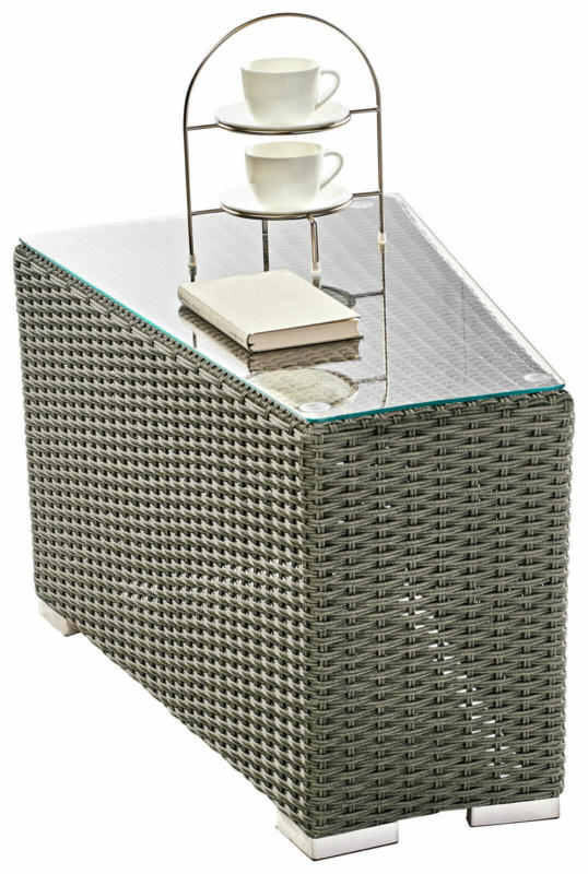 Ambia Garden Seitentisch MONACO SMOKY