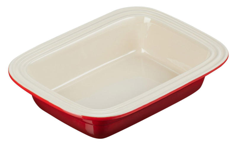 LE CREUSET Lasagneform 25cm Kirschrot