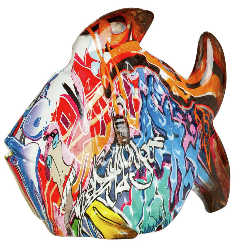 Zurbrüggen Poly Fisch Street Art