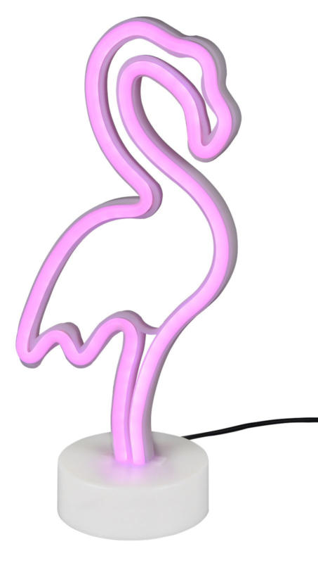 Reality Leuchten LED-Tischleuchte FLAMINGO FUN