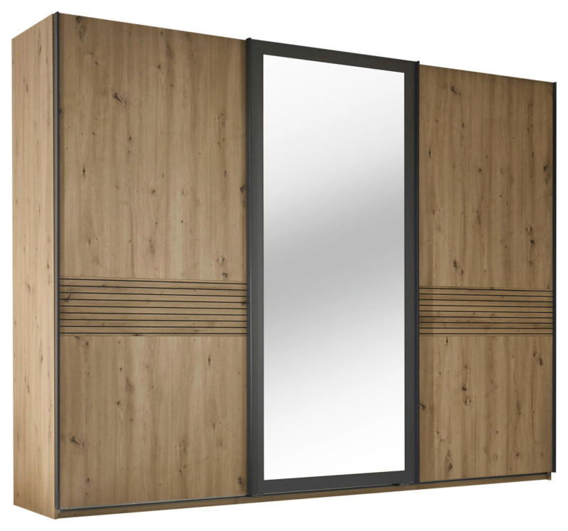 Ti´me Schwebetürenschrank 3-türig STANFORD