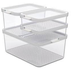rotho Kühlschrank Organizer 4-tlg. CAUMA