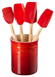 LE CREUSET Küchenhelfer 5-tlg. Kirschrot CRAFT
