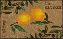 Kleen-Tex Fußmatte Le Citron