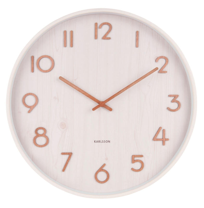 KARLSSON Wanduhr PURE BASSWOOD