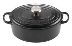 LE CREUSET Bräter Oval 29cm Schwarz SIGNATURE