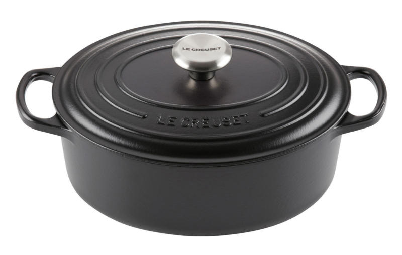 LE CREUSET Bräter Oval 29cm Schwarz SIGNATURE