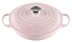 LE CREUSET Gourmet Profitopf 26cm Shell Pink SIGNATURE