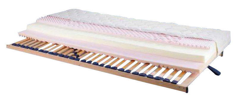LOMOCO Matratzen-Rahmen-Set H3 ALOE TOP
