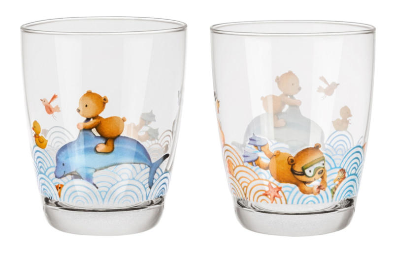 Villeroy & Boch Kinderglas Set 2 tlg. HAPPY AS A BEAR