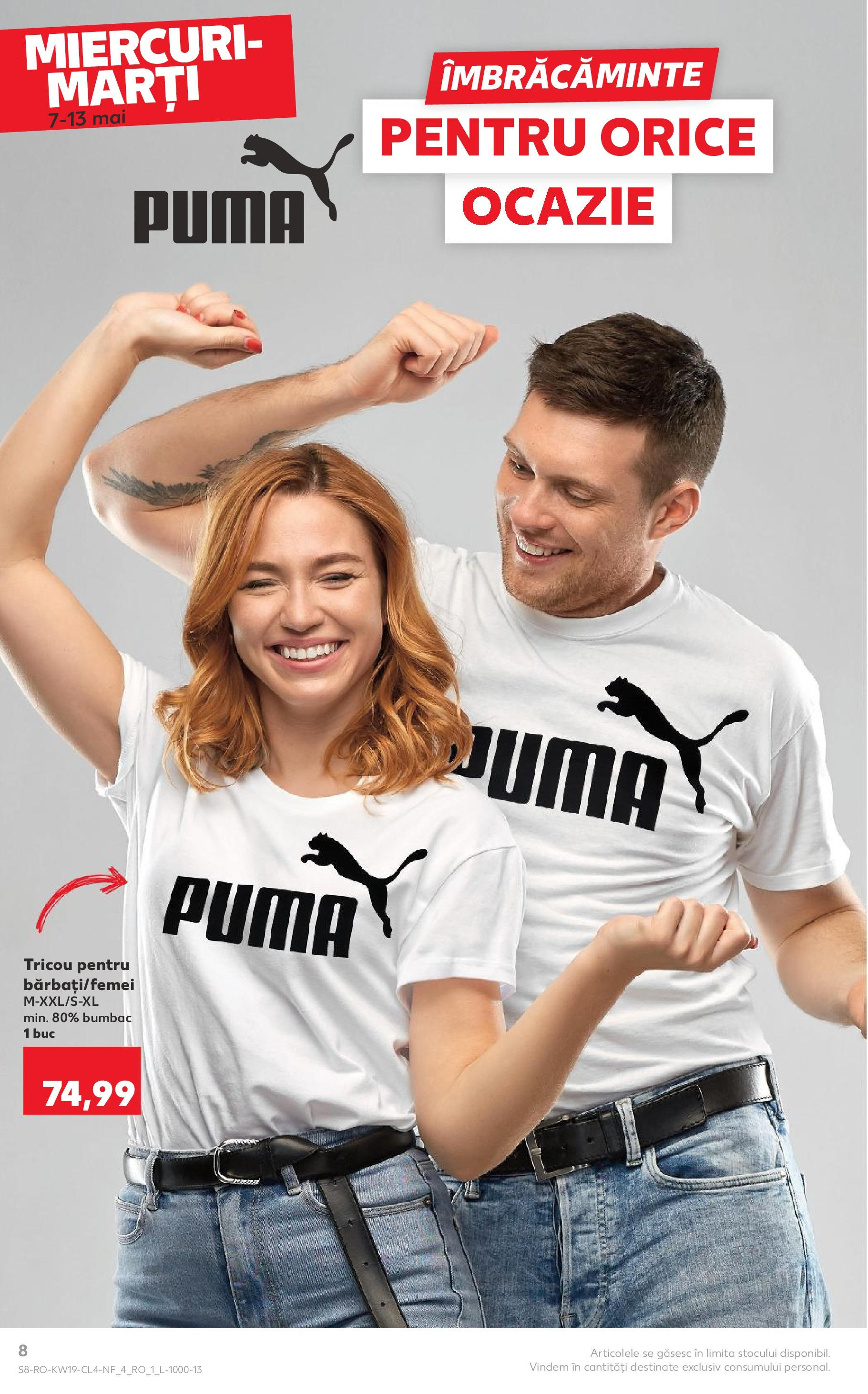 Catalog Kaufland - Bucureşti 07.05.2025 - Revista si Oferta | Pagină: 8 | Produse: Tricou