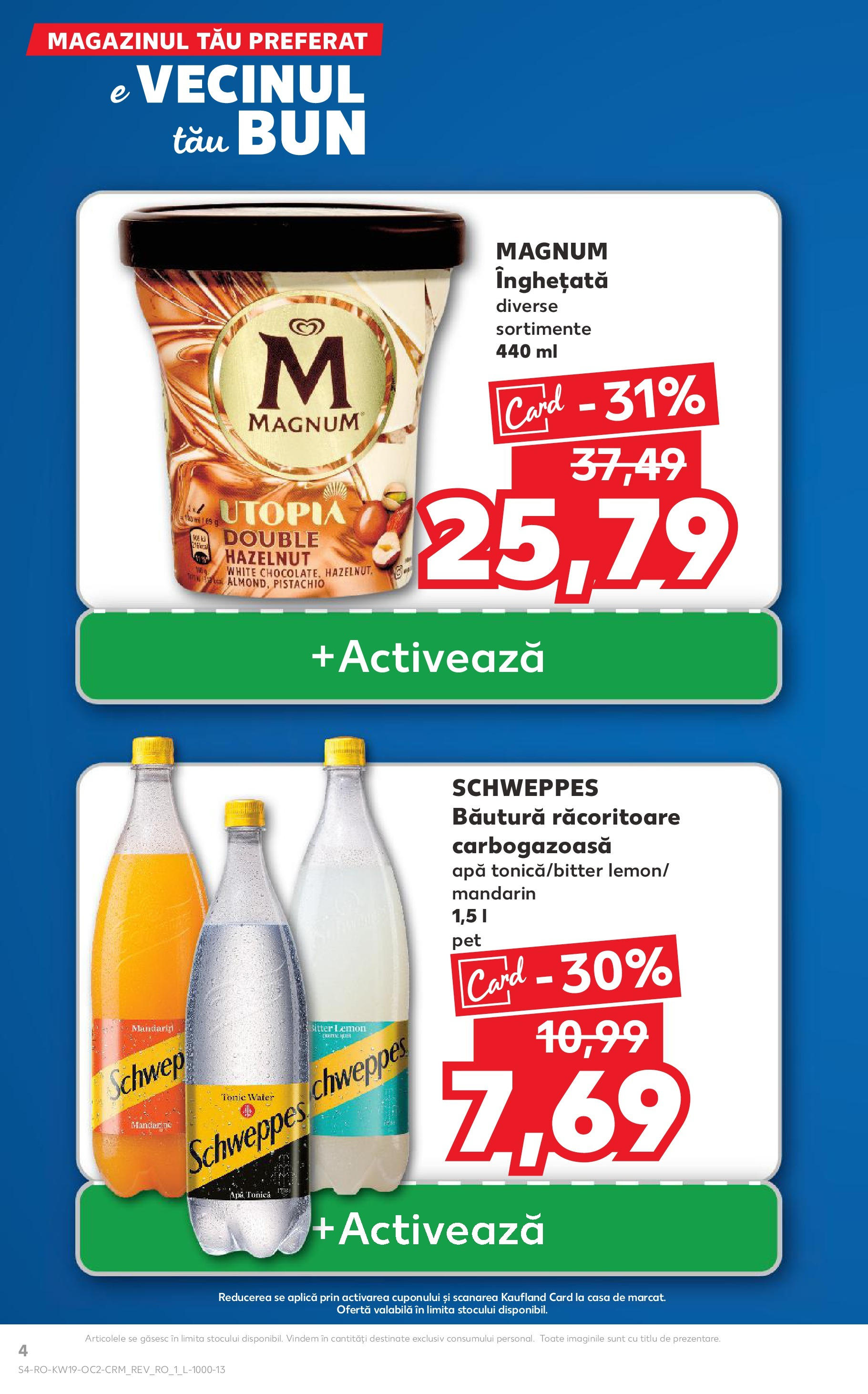 Catalog Kaufland - Bucureşti 07.05.2025 || Revista si Oferte | Pagină: 4 | Produse: Mandarine, Înghețată, Apă Catalog Kaufland - Bucureşti 07.05.2025 - Revista si Oferta | Pagină: 4 | Produse: Mandarine, Înghețată, Apă