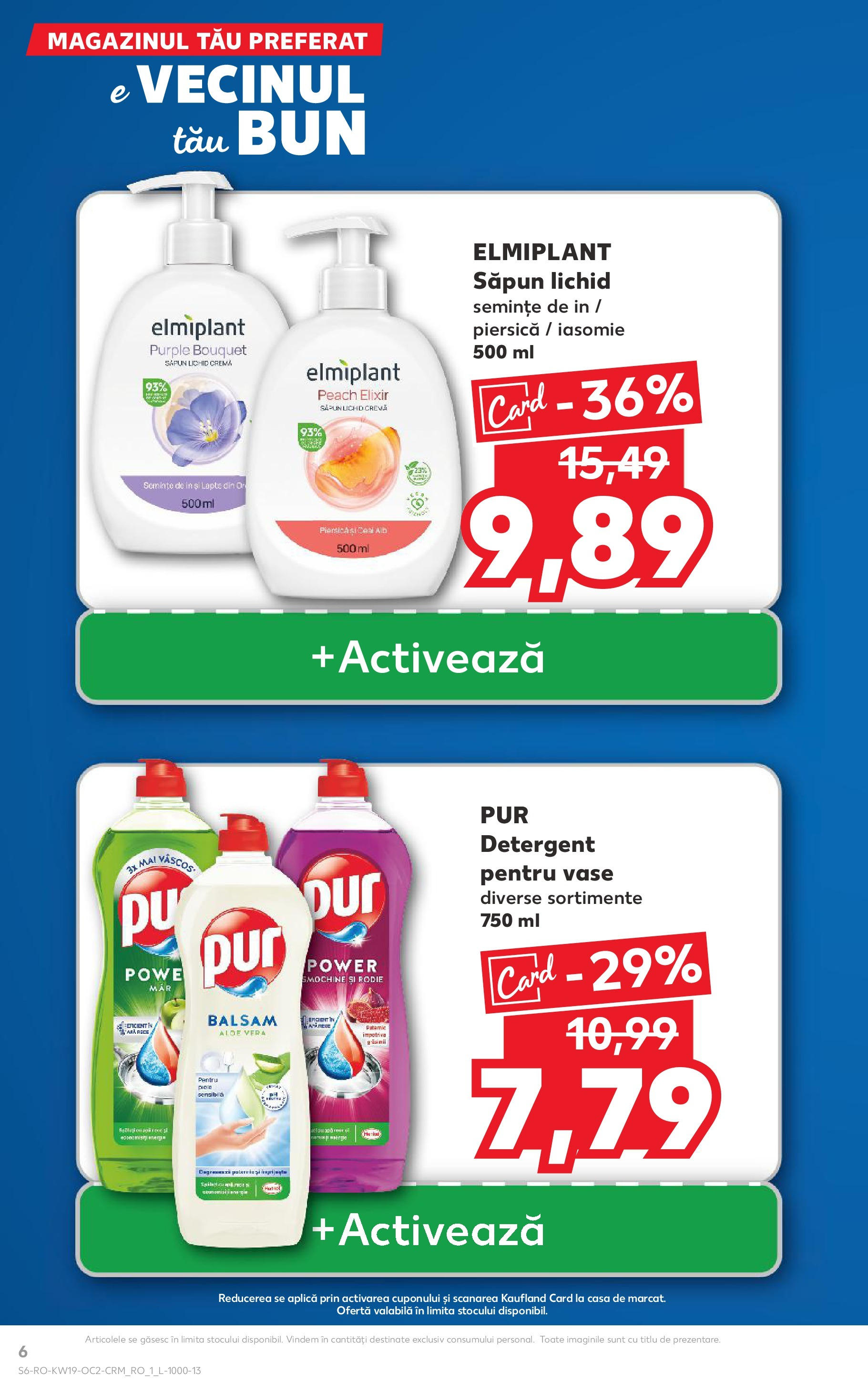 Catalog Kaufland - Bucureşti 07.05.2025 || Revista si Oferte | Pagină: 6 | Produse: Aloe vera, Balsam, Cremă, Săpun Catalog Kaufland - Bucureşti 07.05.2025 - Revista si Oferta | Pagină: 6 | Produse: Aloe vera, Balsam, Cremă, Săpun